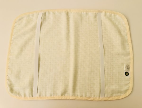 画像3: 【お取り寄せ商品】ありがとうガーゼ枕カバー（枕の上にのせるタイプ・ゴム付き） (3)